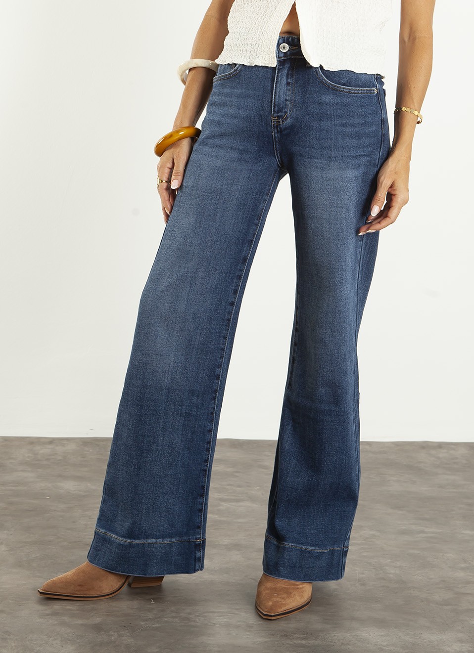 Jeans Palazzo Mujer 23€ | Pantalón Vaquero | Premonición.online