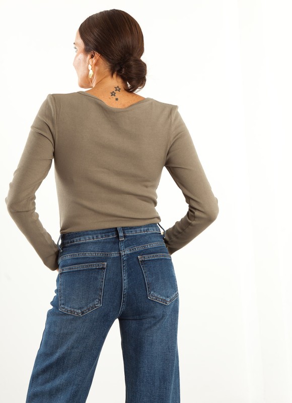 Camiseta Canalé Mujer | Verde, Negro, Crudo y Burdeos | Premonición.online