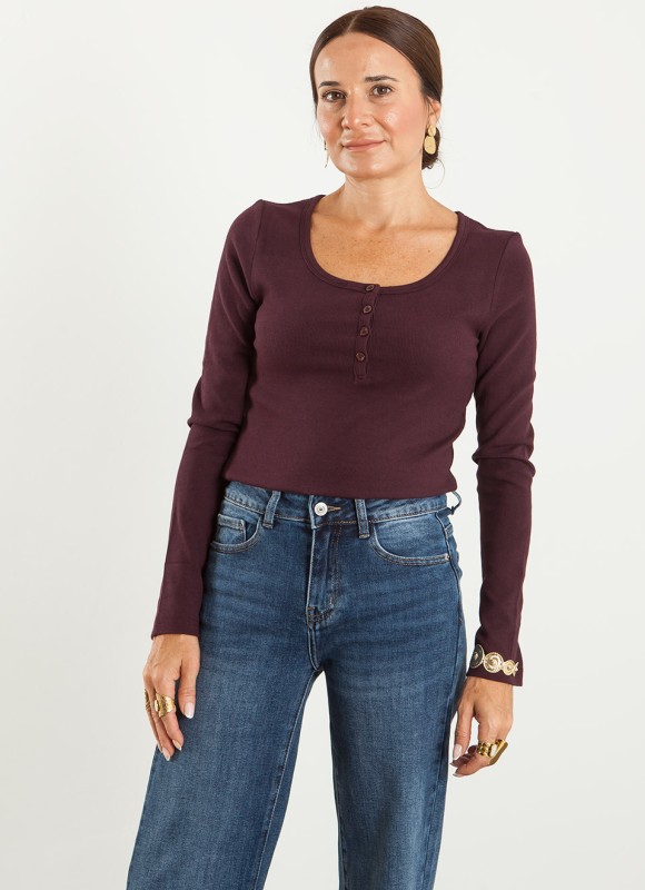 Camiseta Canalé Mujer | Verde, Negro, Crudo y Burdeos | Premonición.online