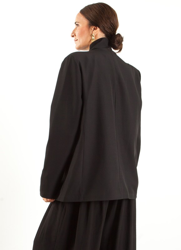Americana Cruzada 1 Botón Mujer | Elegante y Actual | Premonición.online