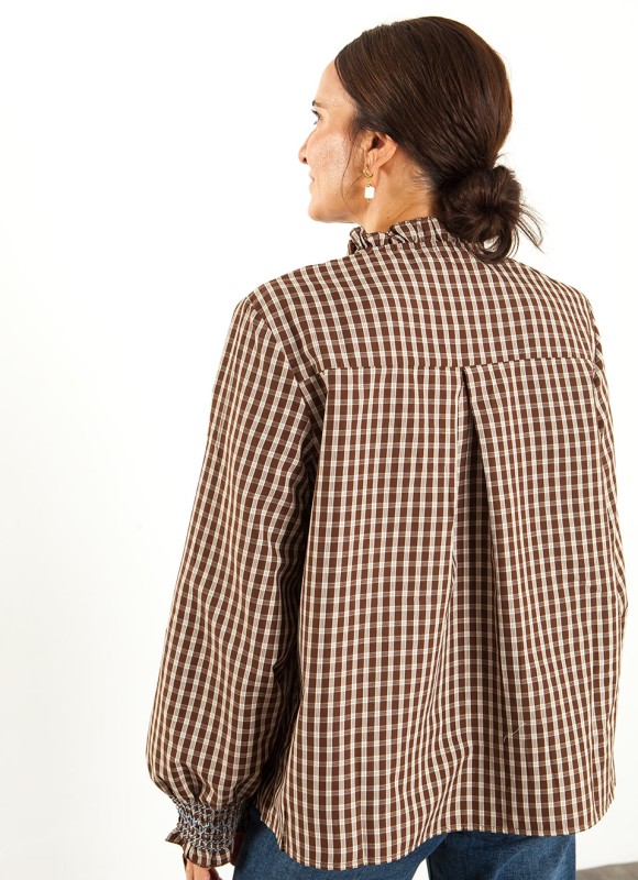Camisa Cuadros Mujer | Nido de Abeja y Estilo Actual | Premonición.online