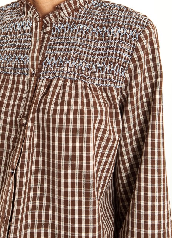 Camisa Cuadros Mujer | Nido de Abeja y Estilo Actual | Premonición.online