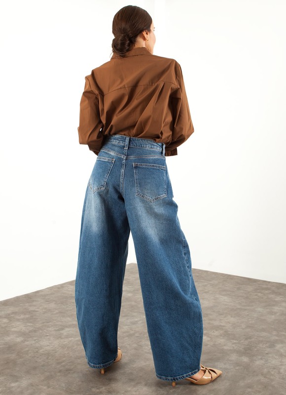 Jeans Balloon Solapa Mujer | Pantalón Vaquero | Premonición.online