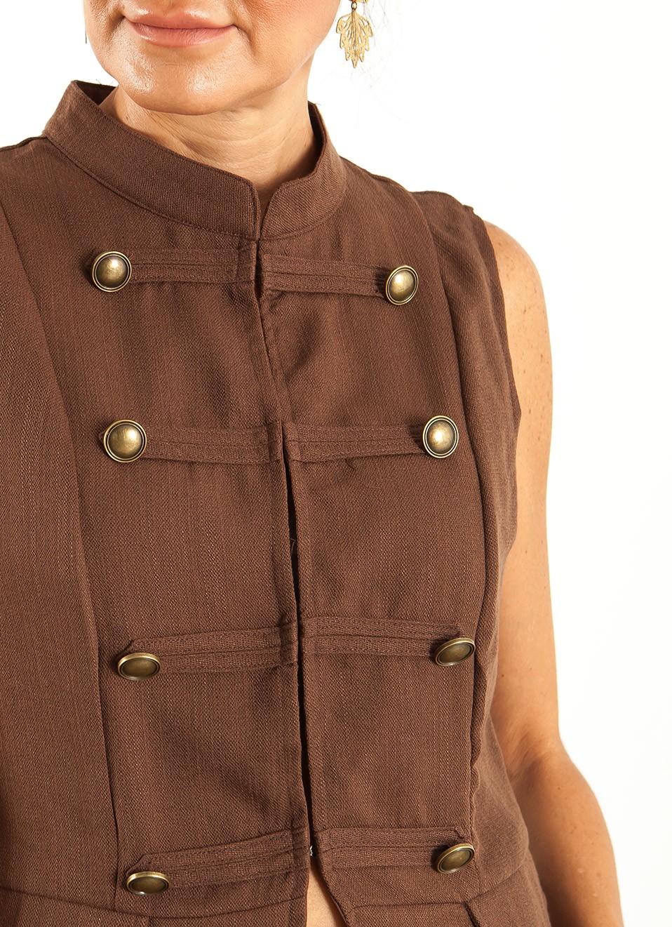 Chaleco Napoleón Mujer | Estilo Militar y Elegante | Premonición.online