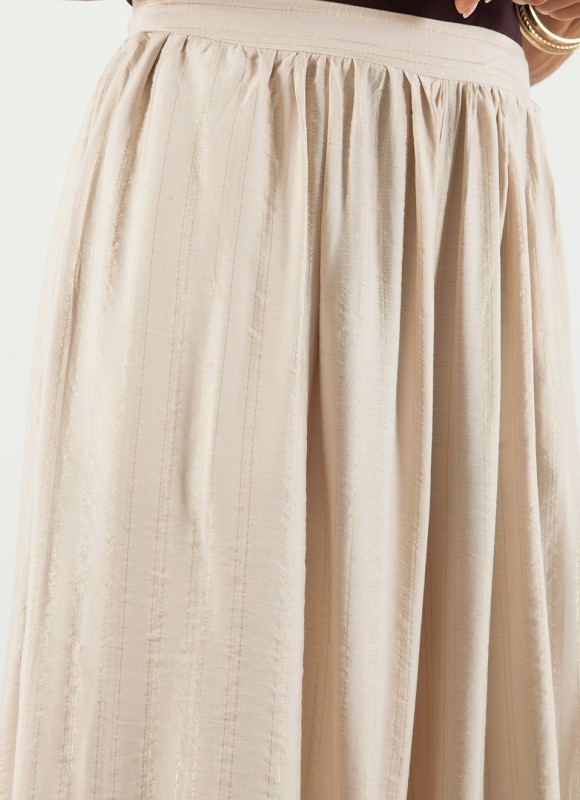 Pantalón Balloon Fluido Mujer | Hilos Metálicos | Premonición.online