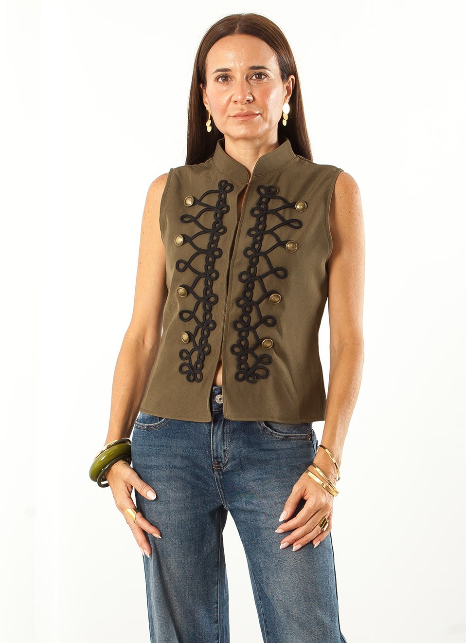 Chaleco Napoleón Mujer | Estilo Militar y Elegante | Premonición.online