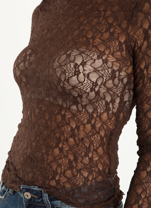 Blusa Transparencias Crochet Mujer | Tendencia | Premonición.online