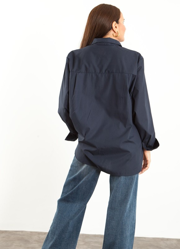 Camisa Popelín Mujer | Básica, Elegante y Versátil | Premonición.online