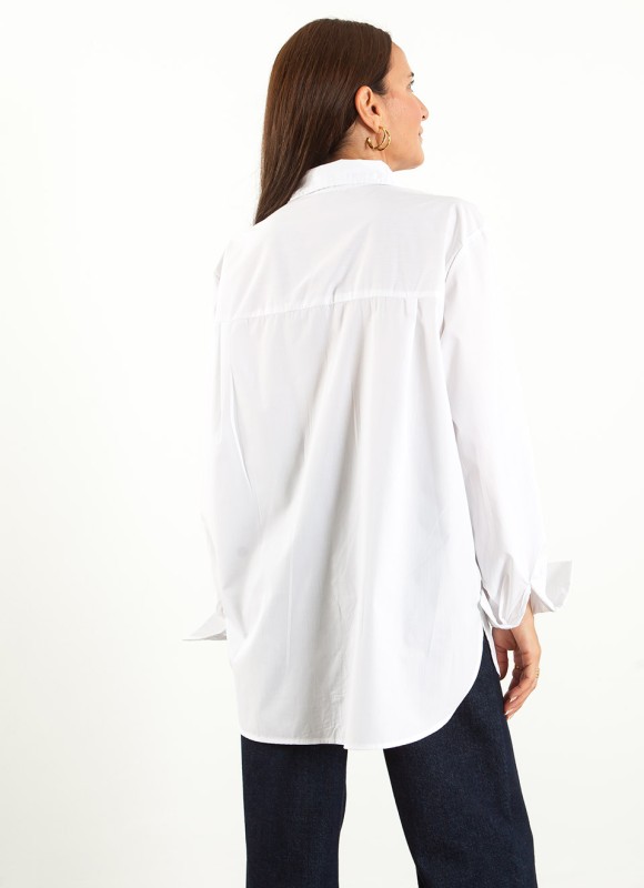 Camisa Popelín Mujer | Básica, Elegante y Versátil | Premonición.online