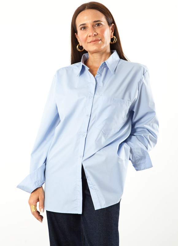 Camisa Popelín Mujer | Básica, Elegante y Versátil | Premonición.online