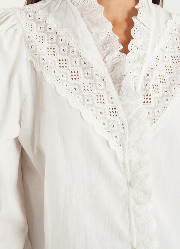 Camisa Crochet Mujer | Diseño Fresco y Actual | Premonición.online