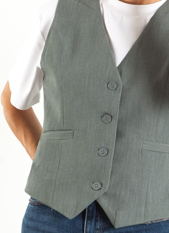 Chaleco de Traje Mujer | Elegante, Versátil y Actual | Premonición.online