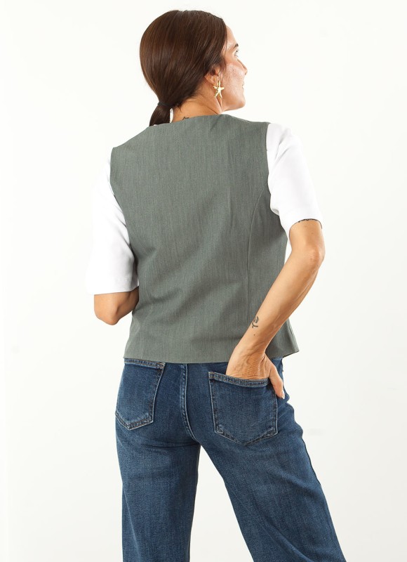 Chaleco de Traje Mujer | Elegante, Versátil y Actual | Premonición.online