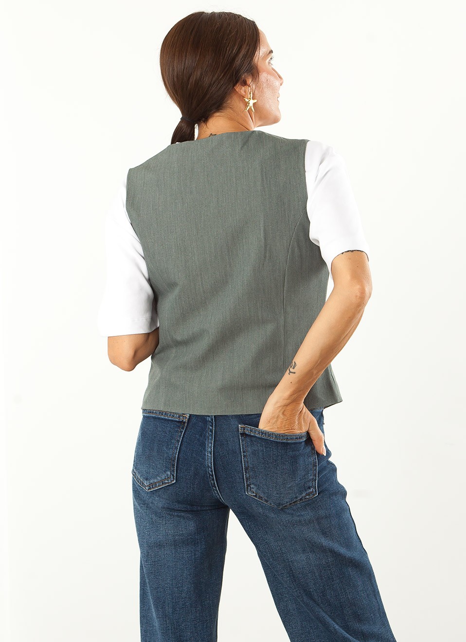 Chaleco de Traje Mujer | Elegante, Versátil y Actual | Premonición.online