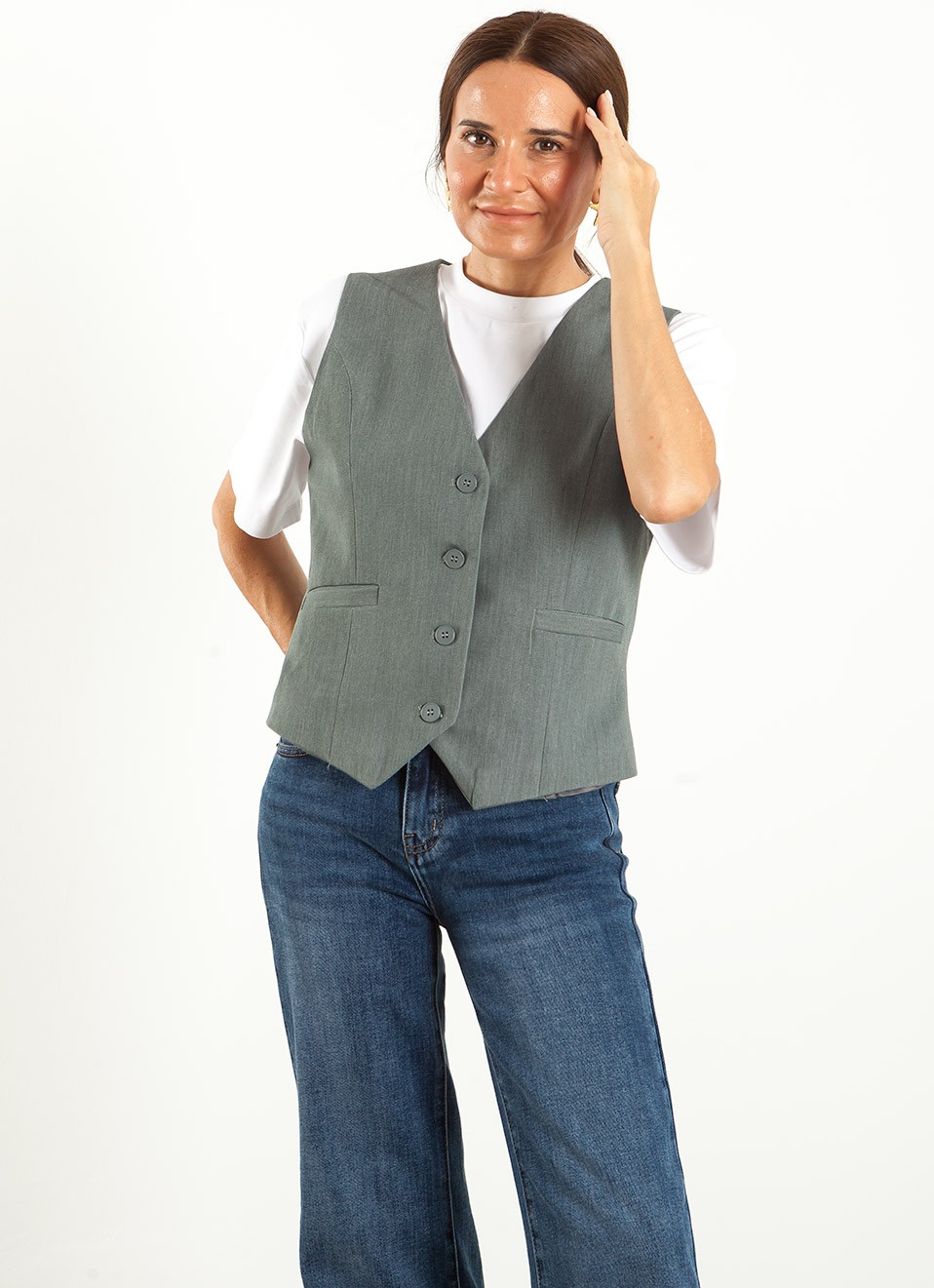 Chaleco de Traje Mujer | Elegante, Versátil y Actual | Premonición.online