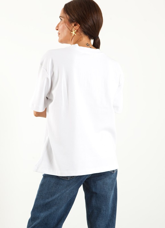 Camiseta Básica Manga Corta Mujer | Esencial | Premonición.online