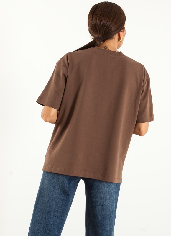 Camiseta Básica Manga Corta Mujer | Esencial | Premonición.online
