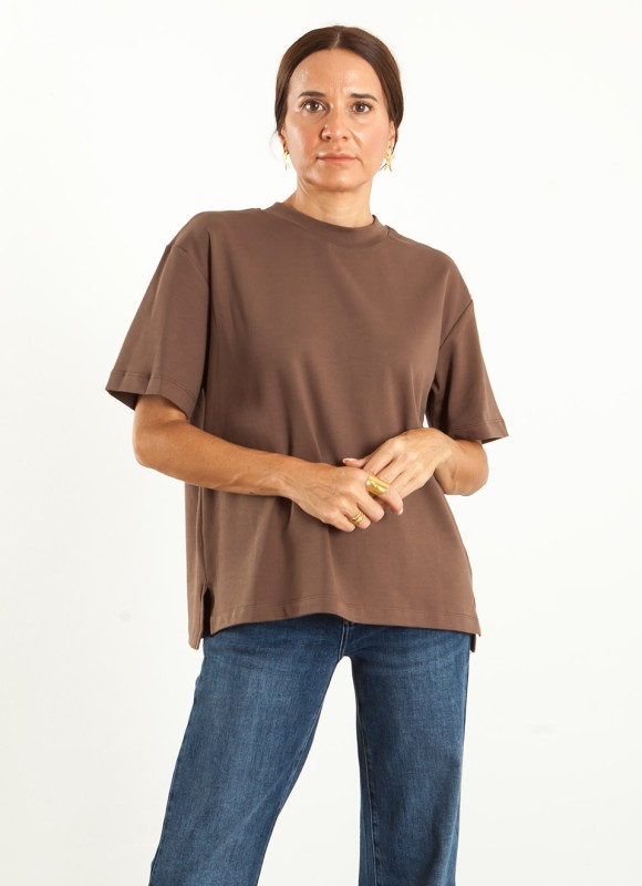 Camiseta Básica Manga Corta Mujer | Esencial | Premonición.online