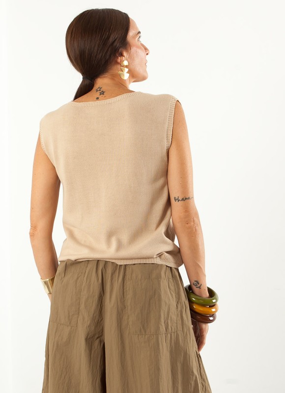 Chaleco Punto Fino Mujer | Varios Colores por 17€ | Premonición.online