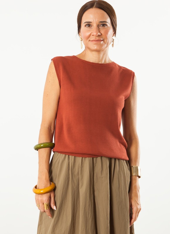 Chaleco Punto Fino Mujer | Varios Colores por 17€ | Premonición.online