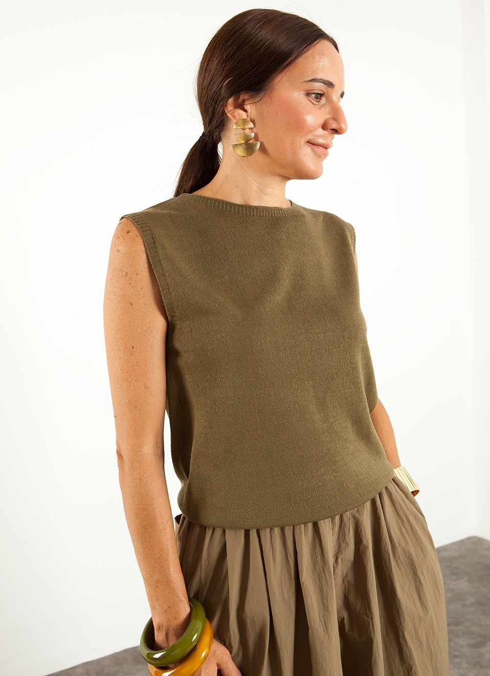 Chaleco Punto Fino Mujer | Varios Colores por 17€ | Premonición.online