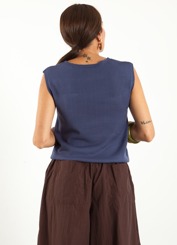 Chaleco Punto Fino Mujer | Varios Colores por 17€ | Premonición.online