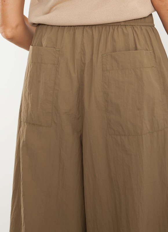 Pantalón Capri Mujer | Marrón y Verde | Tendencia | Premonición.online
