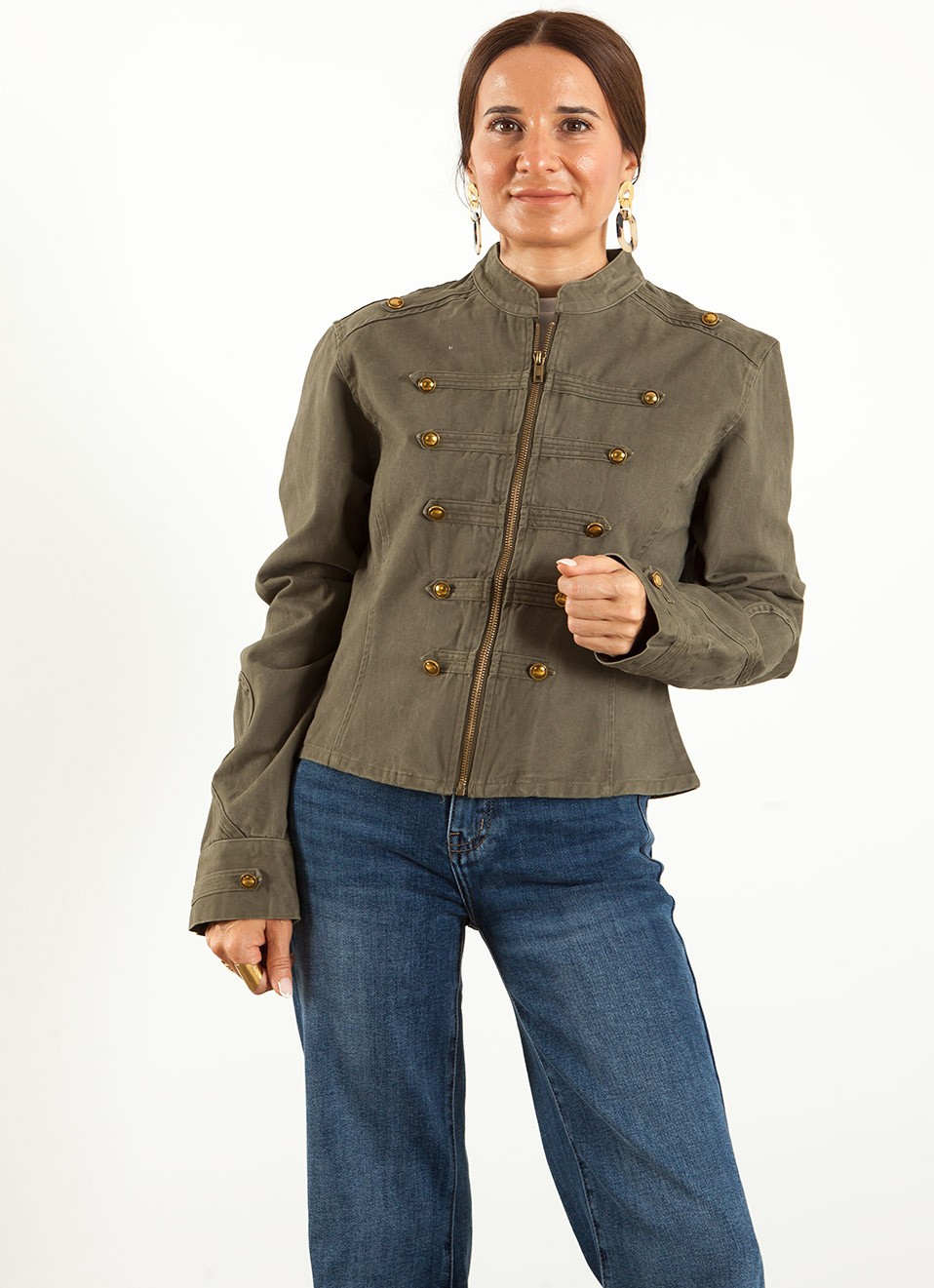 Cazadora Vaquera Napoleón Mujer | Original y Actual | Premonición.online