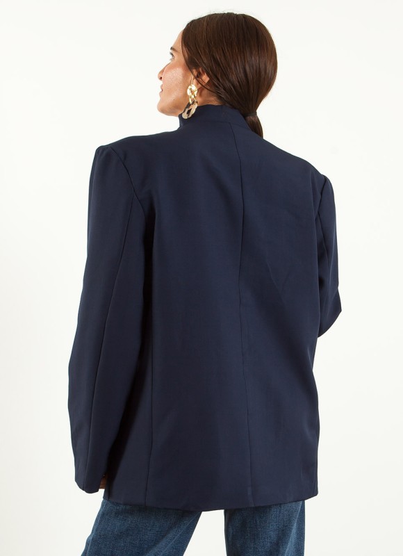 Americana Cruzada 1 Botón Mujer | Elegante | Premonición.online