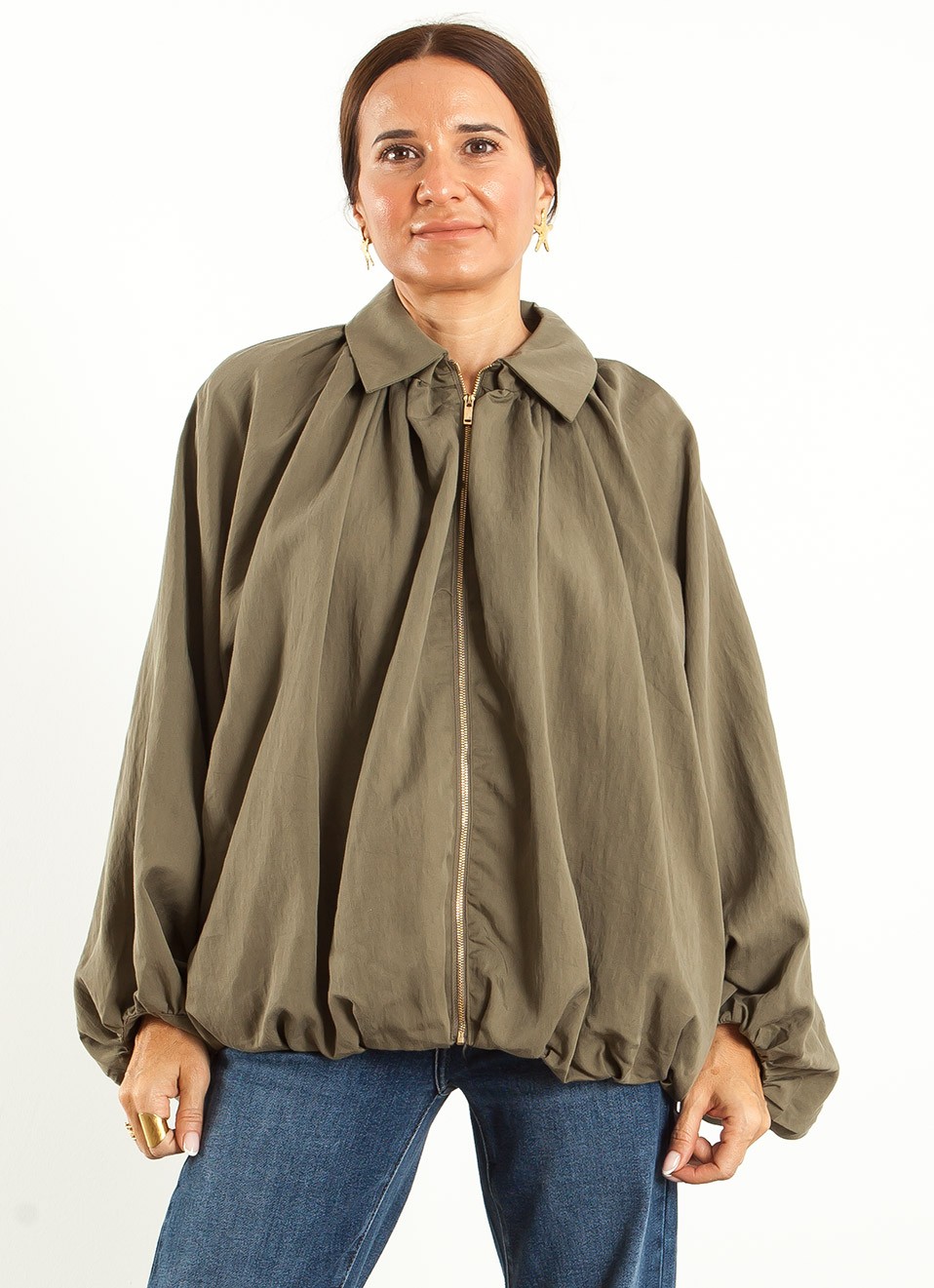 Chaqueta Pliegues Mujer | Diseño Elegante y Actual | Premonición.online
