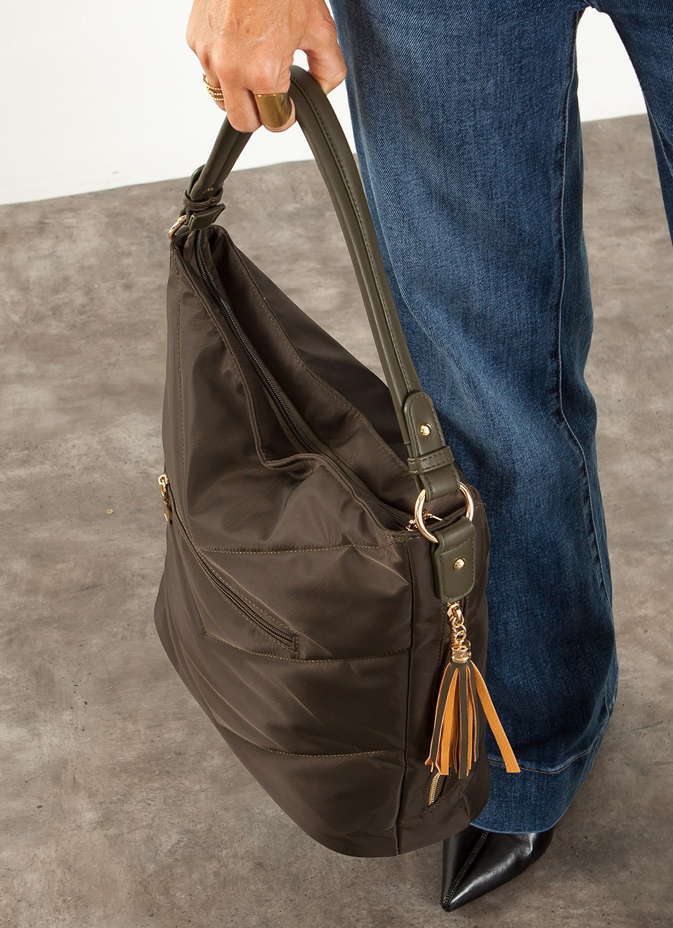 Bolso Hombro Grande Acolchado Mujer | Elegante | Premonición.online