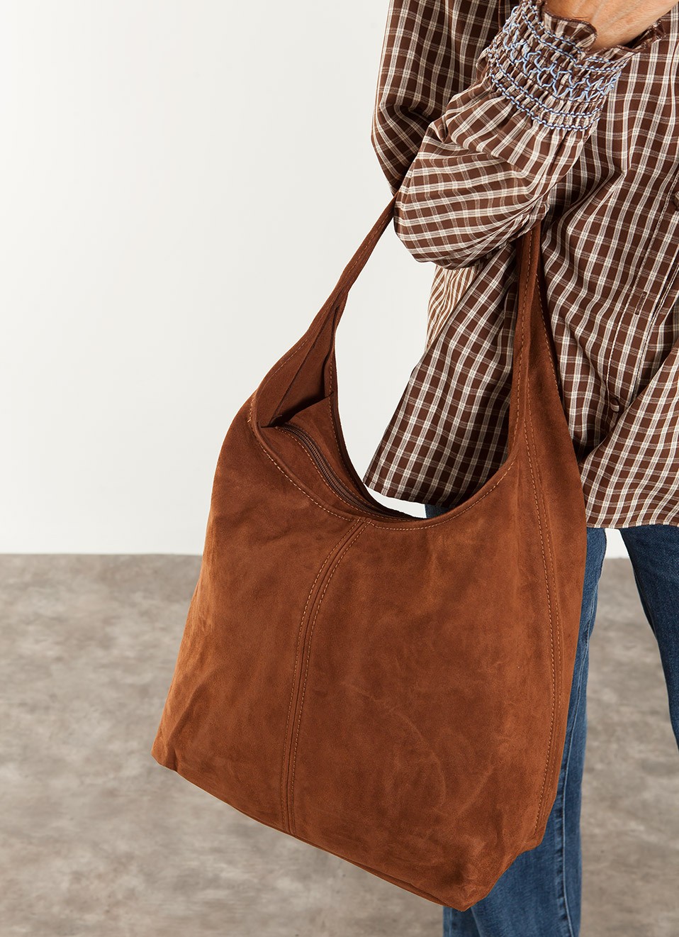Bolso Shopper Marrón y Café Mujer | Grande y Versátil | Premonición.online