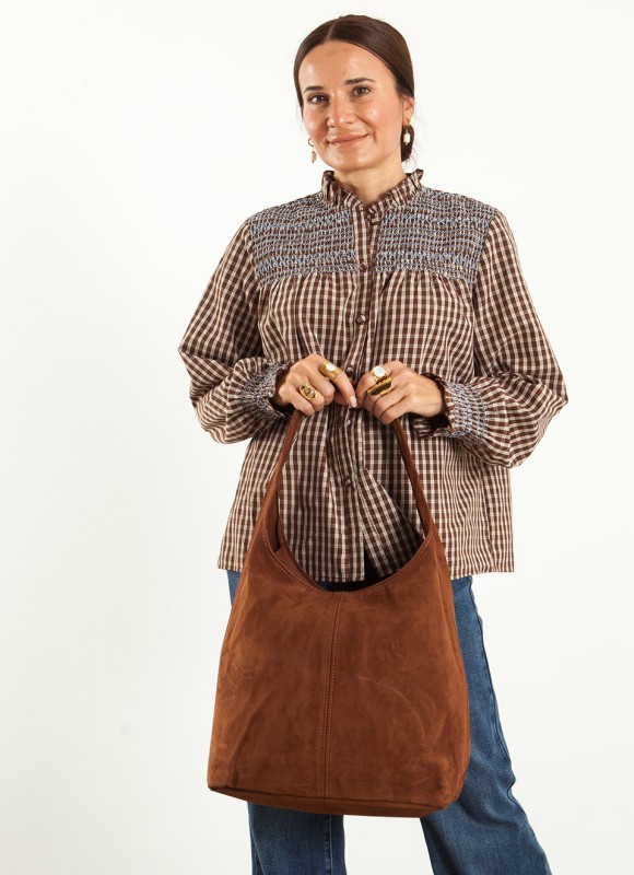 Bolso Shopper Marrón y Café Mujer | Grande y Versátil | Premonición.online