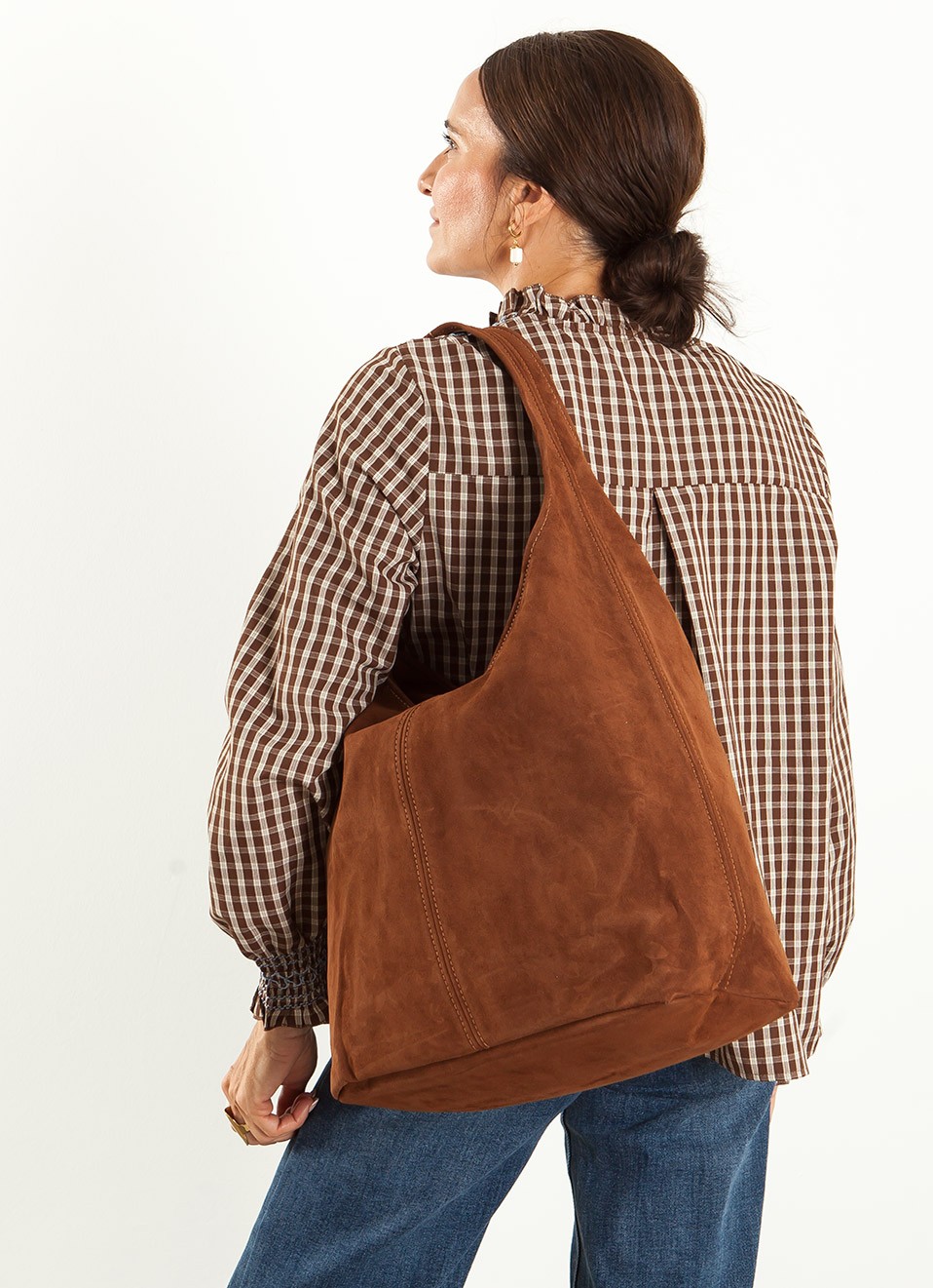 Bolso Shopper Marrón y Café Mujer | Grande y Versátil | Premonición.online