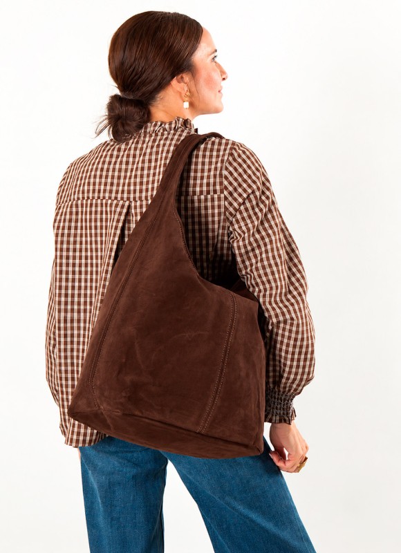 Bolso Shopper Marrón y Café Mujer | Grande y Versátil | Premonición.online