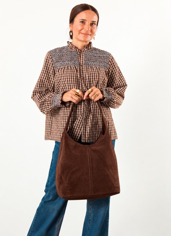 Bolso Shopper Marrón y Café Mujer | Grande y Versátil | Premonición.online