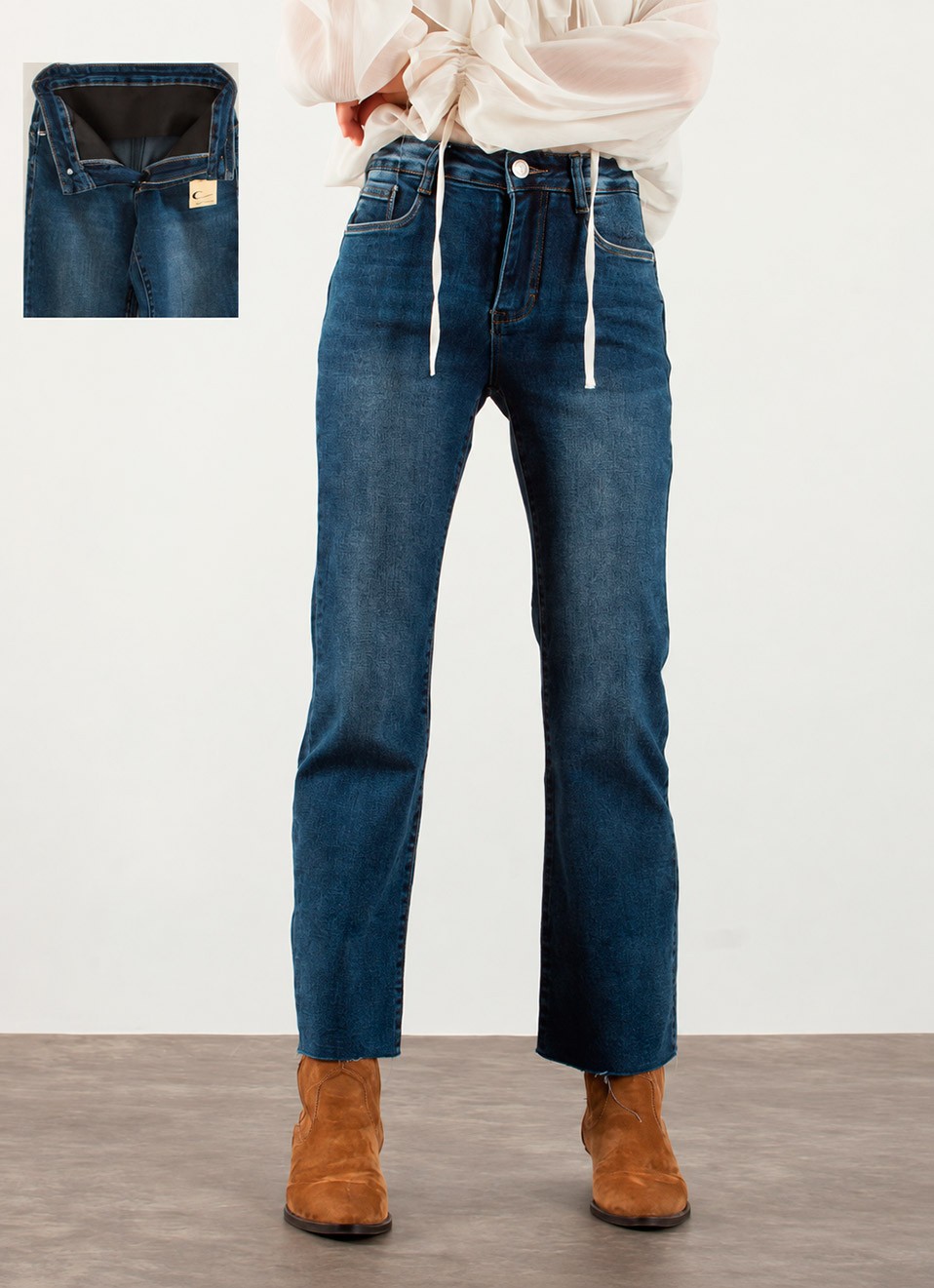 Jeans Reductor Faja Mujer | Tobillero y Campana | Premonición.online