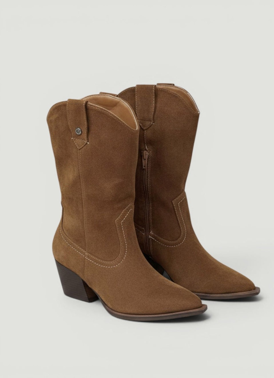 Bota Punta Camel Mujer | Elegante y Actual | Premonición.online