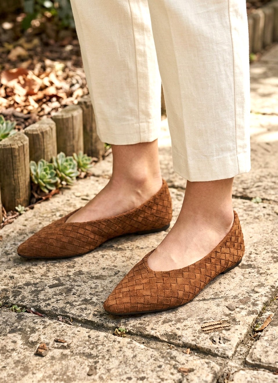 Bailarina Camel Mujer | Elegante, Cómoda y Actual | Premonición.online