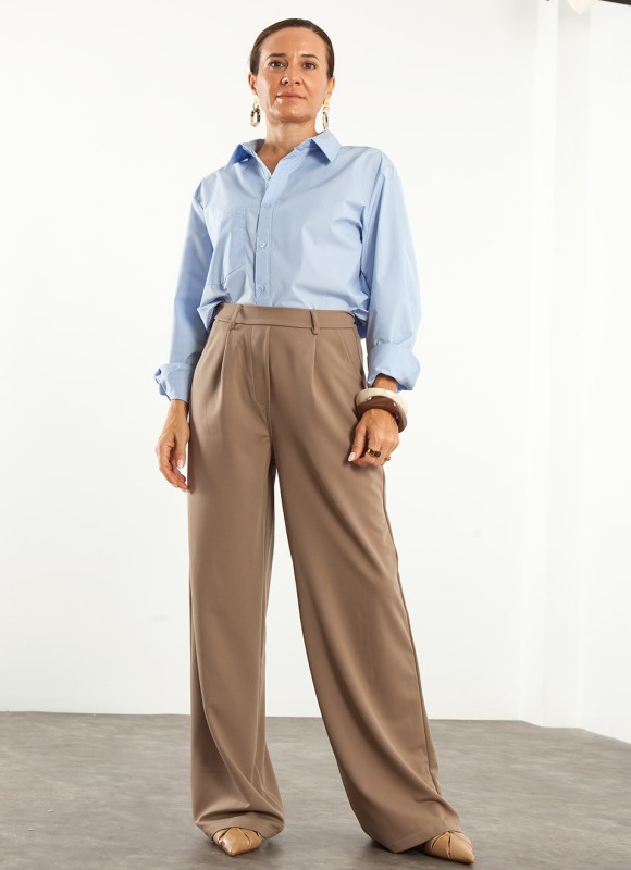 Pantalón Vestir Sin Botón Mujer | Elegante y Actual | Premonición.online