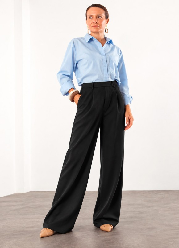 Pantalón Vestir Sin Botón Mujer | Elegante y Actual | Premonición.online