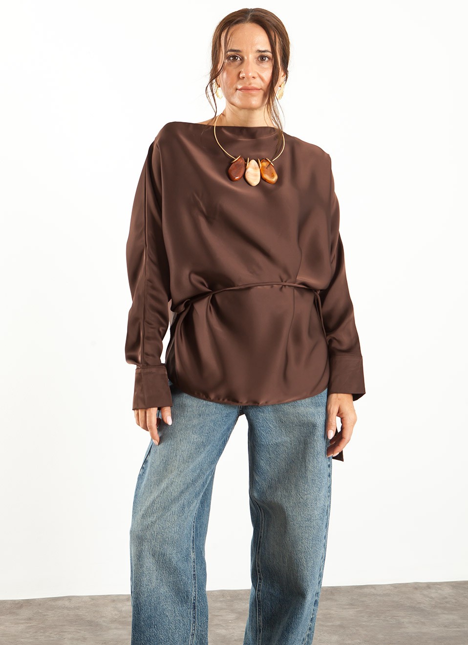 Blusa Cruzada y Atada Mujer | Elegante y Actual | Premonición.online
