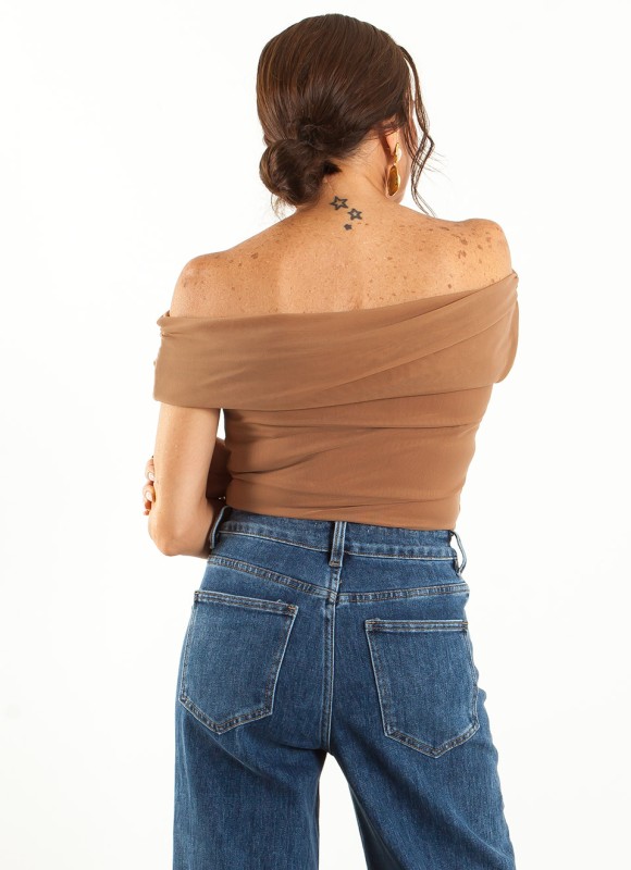 Top Hombros Descubiertos Mujer | Elegante y Actual | Premonición.online