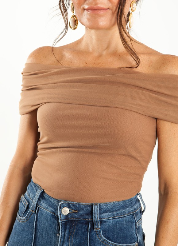 Top Hombros Descubiertos Mujer | Elegante y Actual | Premonición.online