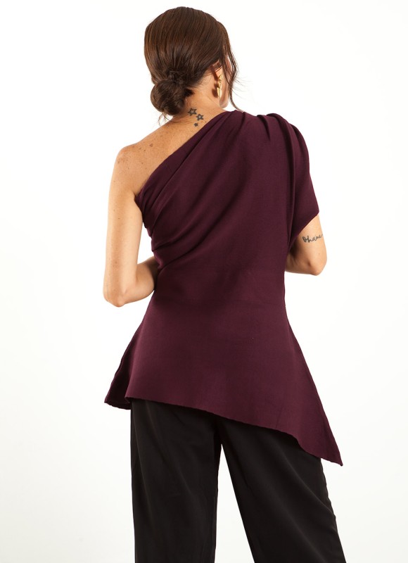 Top Asimétrico Mujer | Diseño Original y Actual | Premonición.online
