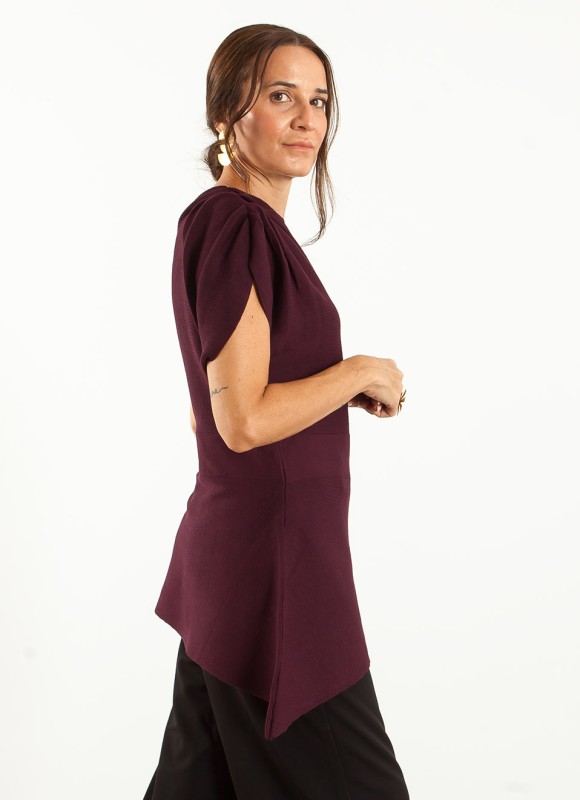 Top Asimétrico Mujer | Diseño Original y Actual | Premonición.online