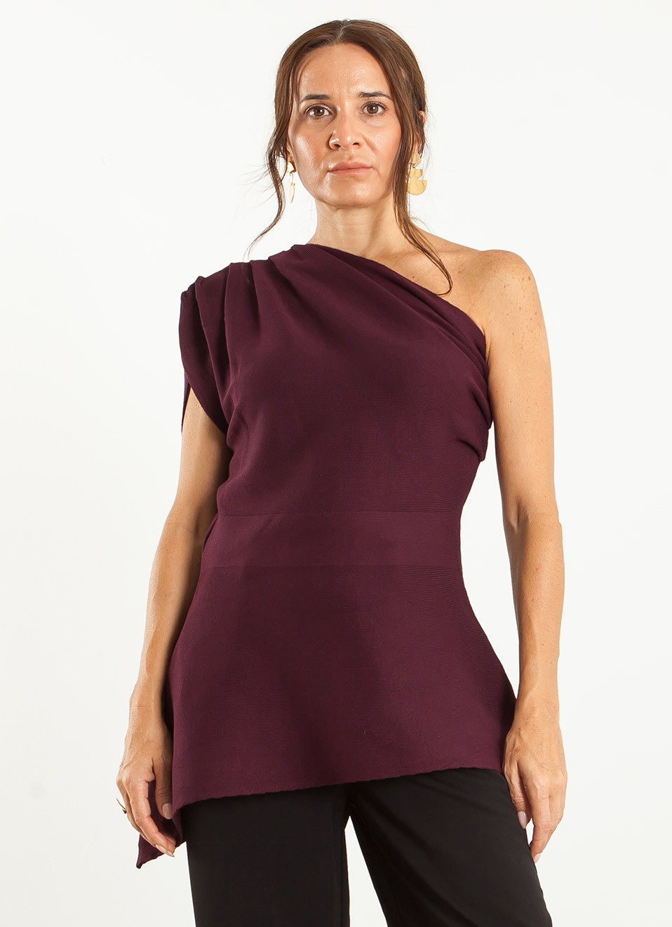 Top Asimétrico Mujer | Diseño Original y Actual | Premonición.online