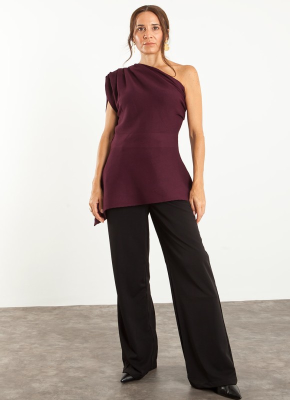Top Asimétrico Mujer | Diseño Original y Actual | Premonición.online