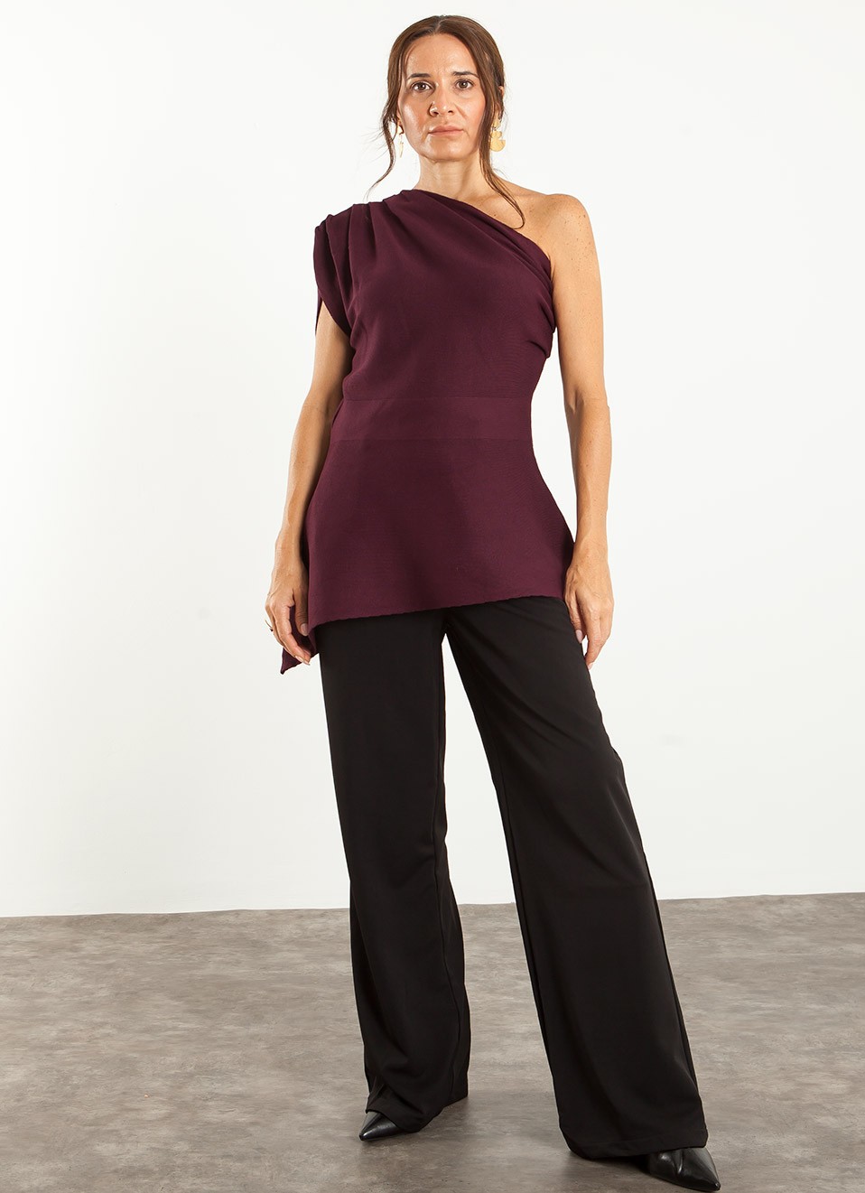 Top Asimétrico Mujer | Diseño Original y Actual | Premonición.online