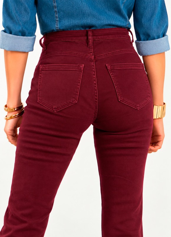Jeans flare reductor push up